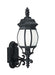 Generation Lighting - 89102EN3-12 - One Light Outdoor Wall Lantern - Wynfield - Black