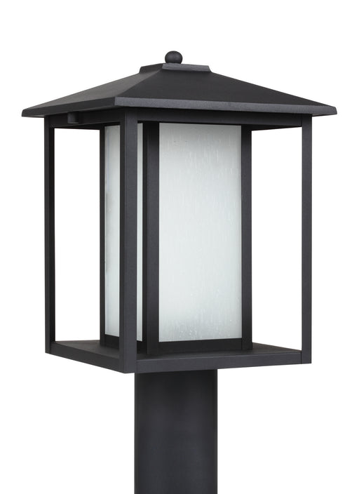 Generation Lighting - 89129-12 - One Light Outdoor Post Lantern - Hunnington - Black