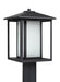 Generation Lighting - 89129-12 - One Light Outdoor Post Lantern - Hunnington - Black