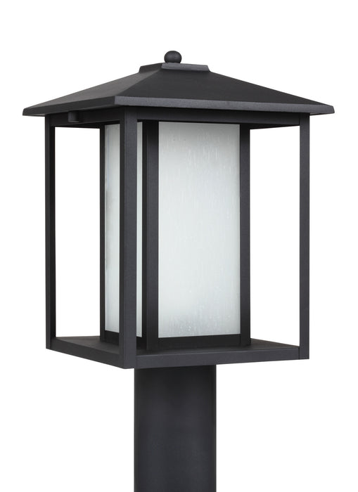 Generation Lighting - 89129EN3-12 - One Light Outdoor Post Lantern - Hunnington - Black