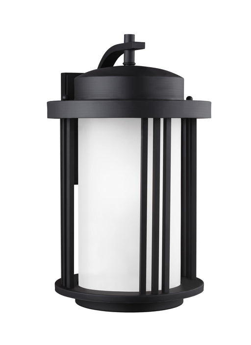 Generation Lighting - 8847901EN3-12 - One Light Outdoor Wall Lantern - Crowell - Black