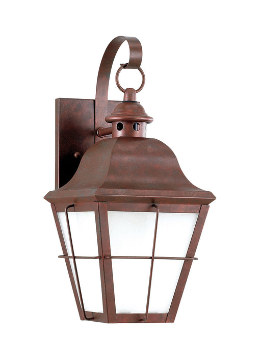 Generation Lighting - 8462DEN3-44 - One Light Outdoor Wall Lantern - Chatham - Weathered Copper