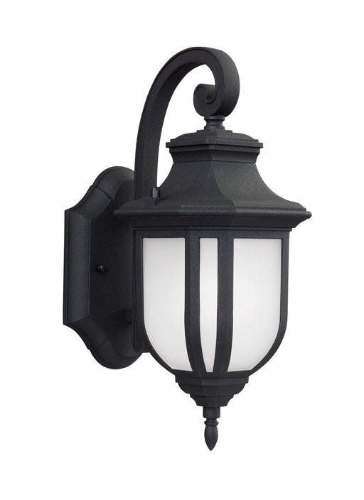 Generation Lighting - 8536301EN3-12 - One Light Outdoor Wall Lantern - Childress - Black