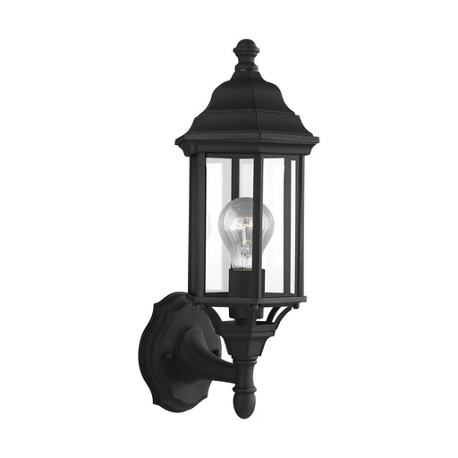 Generation Lighting - 8538701-12 - One Light Outdoor Wall Lantern - Sevier - Black
