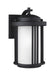 Generation Lighting - 8547901EN3-12 - One Light Outdoor Wall Lantern - Crowell - Black