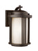 Generation Lighting - 8547901EN3-71 - One Light Outdoor Wall Lantern - Crowell - Antique Bronze
