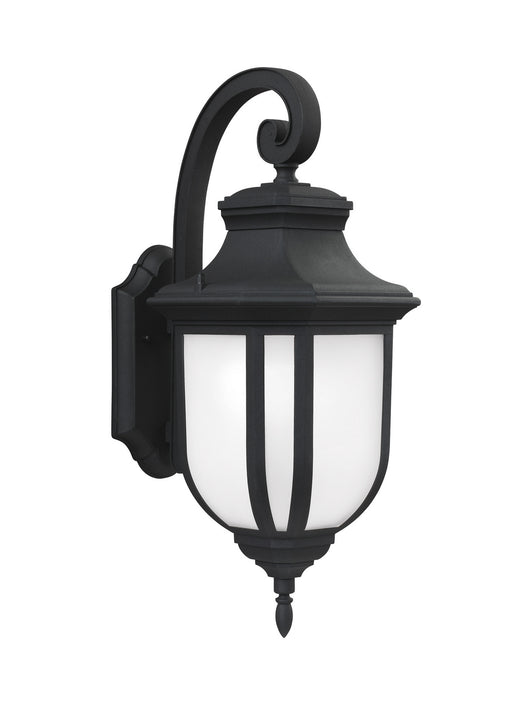 Generation Lighting - 8736301EN3-12 - One Light Outdoor Wall Lantern - Childress - Black