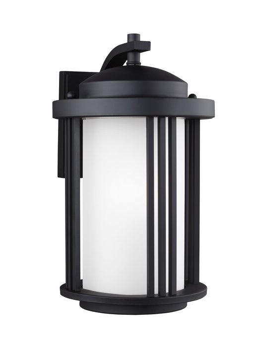 Generation Lighting - 8747901EN3-12 - One Light Outdoor Wall Lantern - Crowell - Black
