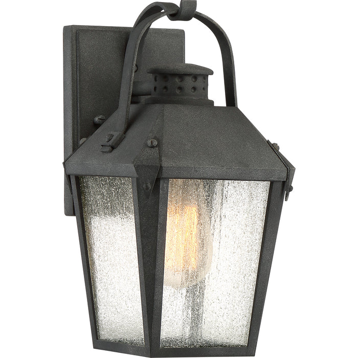 Quoizel - CRG8406MB - One Light Outdoor Wall Lantern - Carriage - Mottled Black