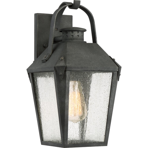 Quoizel - CRG8408MB - One Light Outdoor Wall Lantern - Carriage - Mottled Black