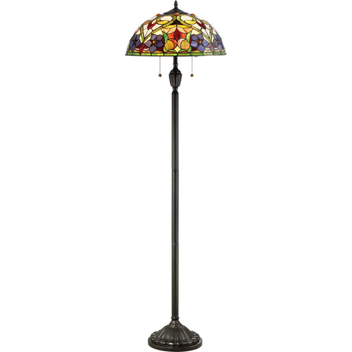 Quoizel - TFVT9362VB - Two Light Floor Lamp - Violets - Vintage Bronze