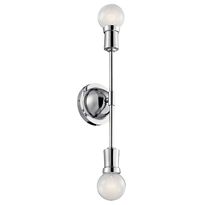 Kichler - 43195CH - Two Light Wall Sconce - Armstrong - Chrome