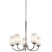 Kichler - 43665NIL18 - LED Chandelier - Aubrey - Brushed Nickel