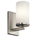Kichler - 45495NI - One Light Wall Sconce - Crosby - Brushed Nickel