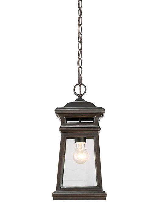 Savoy House - 5-243-213 - One Light Hanging Lantern - Taylor - English Bronze w/ Gold