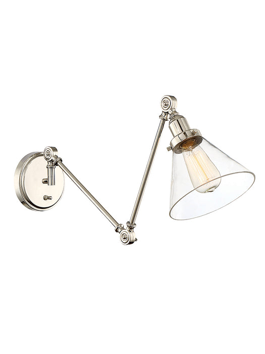 Savoy House - 9-9131CP-1-109 - One Light Wall Sconce - Drake - Polished Nickel