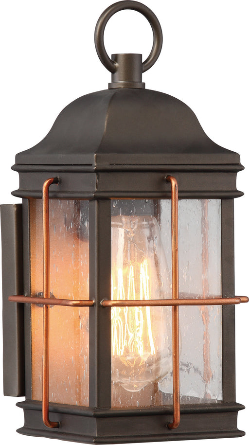 Nuvo Lighting - 60-5831 - One Light Outdoor Lantern - Howell - Bronze / Copper Accents