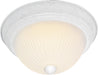 Nuvo Lighting - SF76-133 - Two Light Flush Mount - Textured White