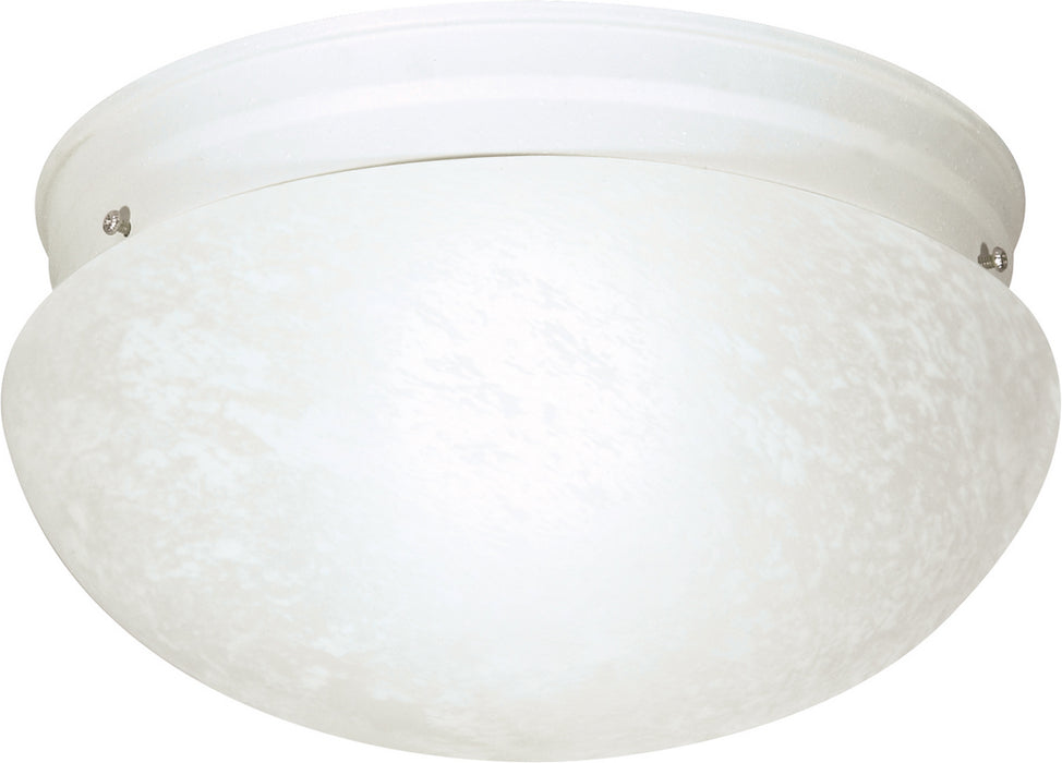 Nuvo Lighting - SF76-614 - Two Light Flush Mount - Textured White