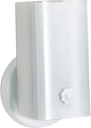 One Light Vanity White