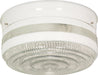 Nuvo Lighting - SF77-099 - Two Light Flush Mount - White