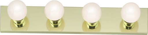 Four Light Vanity Polished Brass