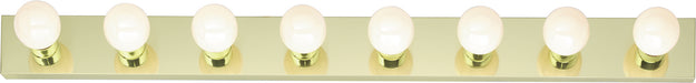 Nuvo Lighting - SF77-191 - Eight Light Vanity - Polished Brass