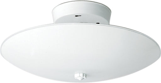 Two Light Flush Mount White