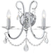 Crystorama - 6822-CH-CL-S - Two Light Wall Mount - Othello - Polished Chrome