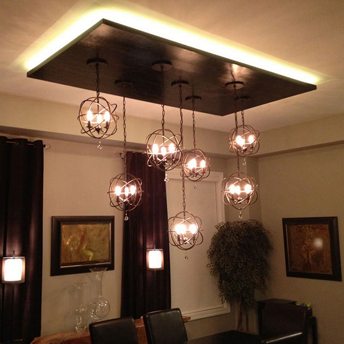 Four Light Mini Chandelier-Mini Chandeliers-Crystorama-Lighting Design Store