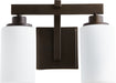 Quorum - 5207-2-86 - Two Light Vanity - Lancaster - Oiled Bronze