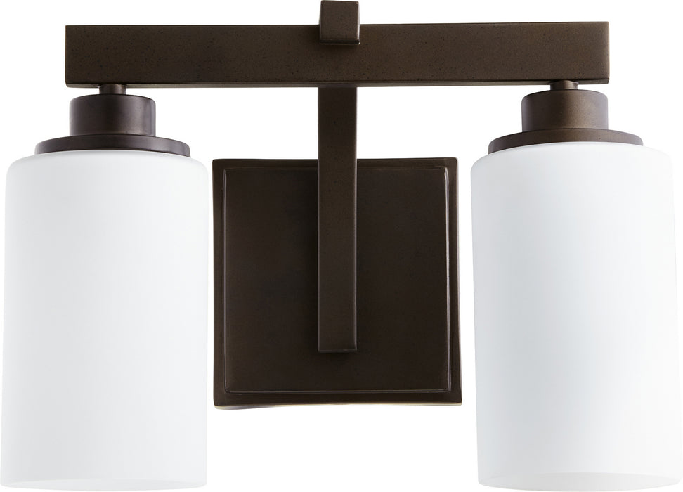 Quorum - 5207-2-86 - Two Light Vanity - Lancaster - Oiled Bronze