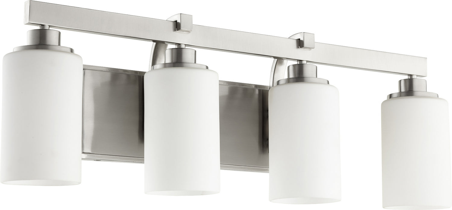 Quorum - 5207-4-65 - Four Light Vanity - Lancaster - Satin Nickel