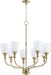 Quorum - 6811-8-80 - Eight Light Chandelier - Richmond - Aged Brass