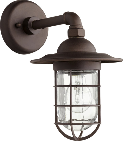 Quorum - 7082-86 - One Light Wall Mount - Bowery - Oiled Bronze