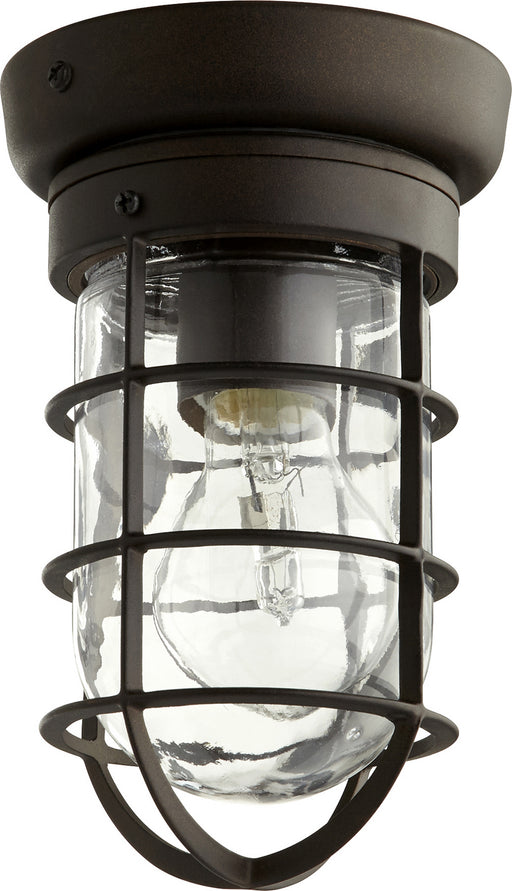 Quorum - 7282-86 - One Light Ceiling Mount - Bowery - Oiled Bronze