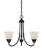 Designers Fountain - 85183-ORB - Three Light Chandelier - Kendall - Oil Rubbed Bronze