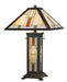 Cal Lighting - BO-2719TB - Three Light Table Lamp - Tiffany