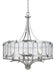 Cal Lighting - FX-3646-6 - Six Light Chandelier - Brushed Steel