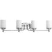 Progress Lighting - P300015-015 - Four Light Bath - Glide - Polished Chrome