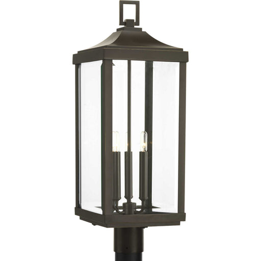 Progress Lighting - P540004-020 - Three Light Post Lantern - Gibbes Street - Antique Bronze