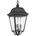 Progress Lighting - P550001-031 - Three Light Hanging Lantern - Kiawah - Black