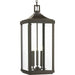 Progress Lighting - P550004-020 - Three Light Hanging Lantern - Gibbes Street - Antique Bronze