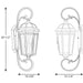 Verdae Large Wall Lantern-Exterior-Progress Lighting-Lighting Design Store