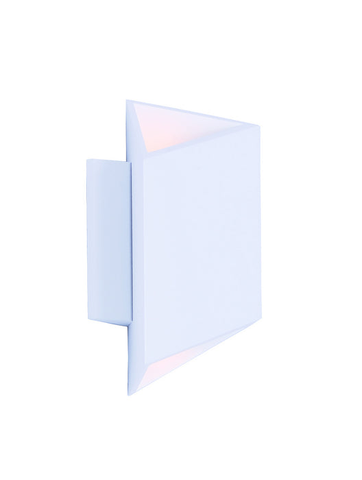 ET2 - E41373-WT - LED Outdoor Wall Sconce - Alumilux Facet - White