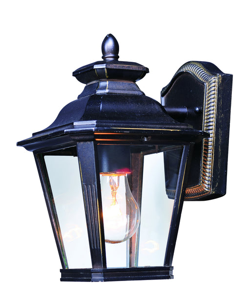 Maxim - 1133CLBZ - One Light Outdoor Wall Lantern - Knoxville - Bronze