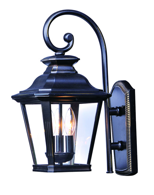 Maxim - 1137CLBZ - Three Light Outdoor Wall Lantern - Knoxville - Bronze