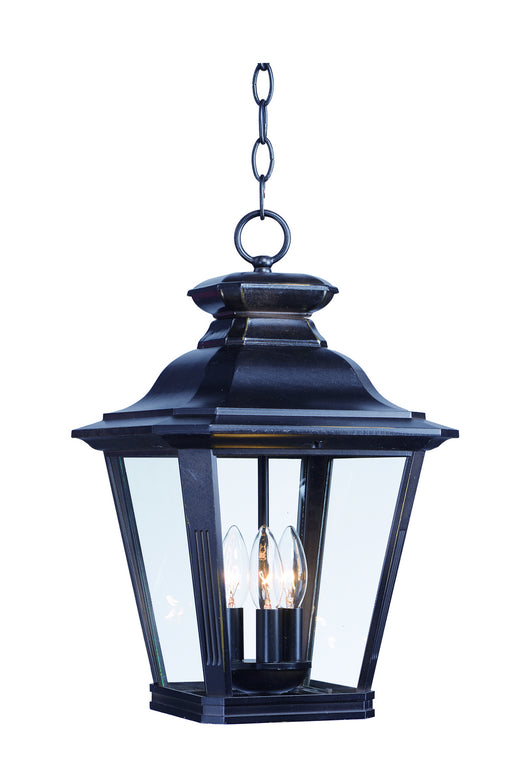 Maxim - 1139CLBZ - Three Light Outdoor Hanging Lantern - Knoxville - Bronze