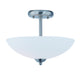 Maxim - 21653SWSN - Two Light Semi-Flush Mount - Taylor - Satin Nickel