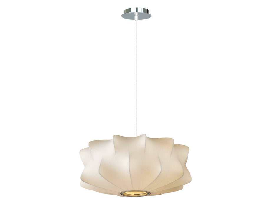 Avenue Lighting - HF2110 - Three Light Pendant - Melrose Pl. - White